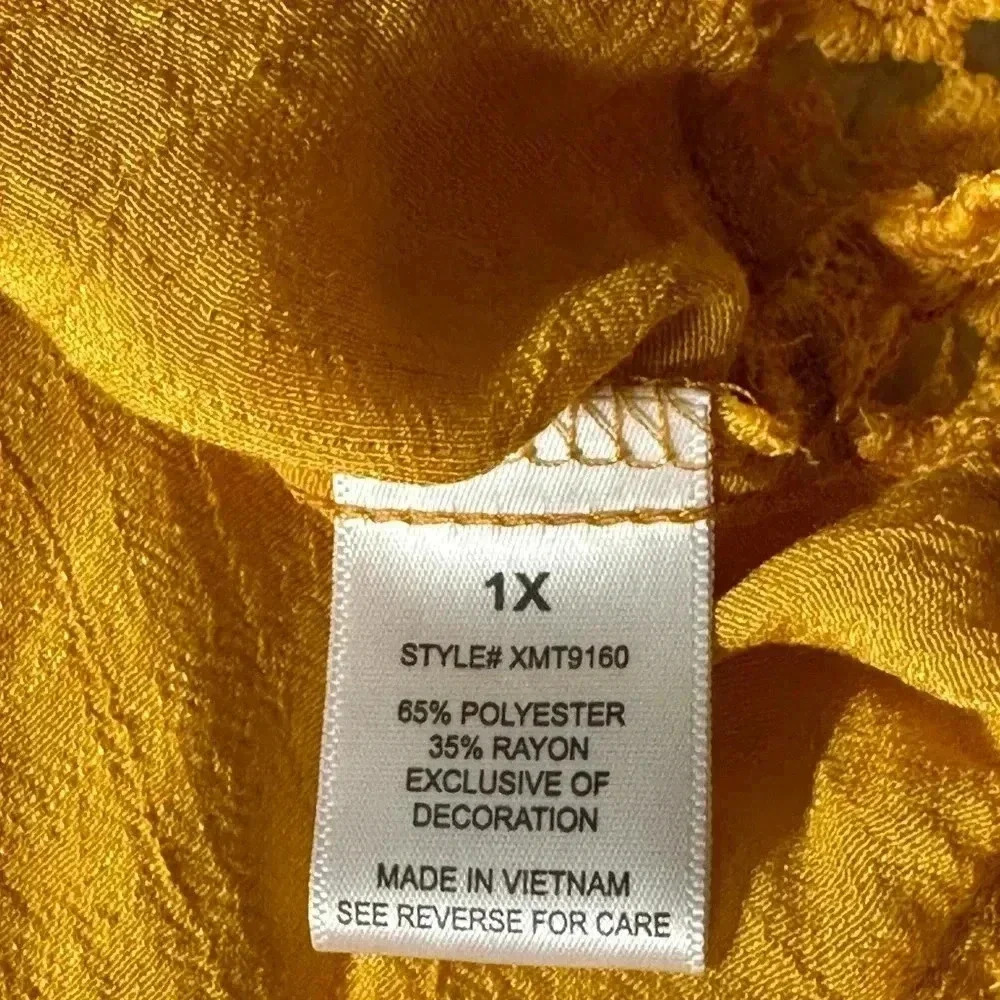 Ryan Michelle Women’s Top size 1X - Picture 4 of 9